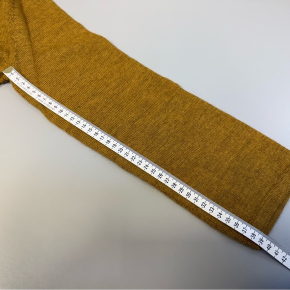 Kuna Baby Alpaca Sweater, Mustard/Gold, Pullover, V Neck, Sz S - Picture 13 of 13